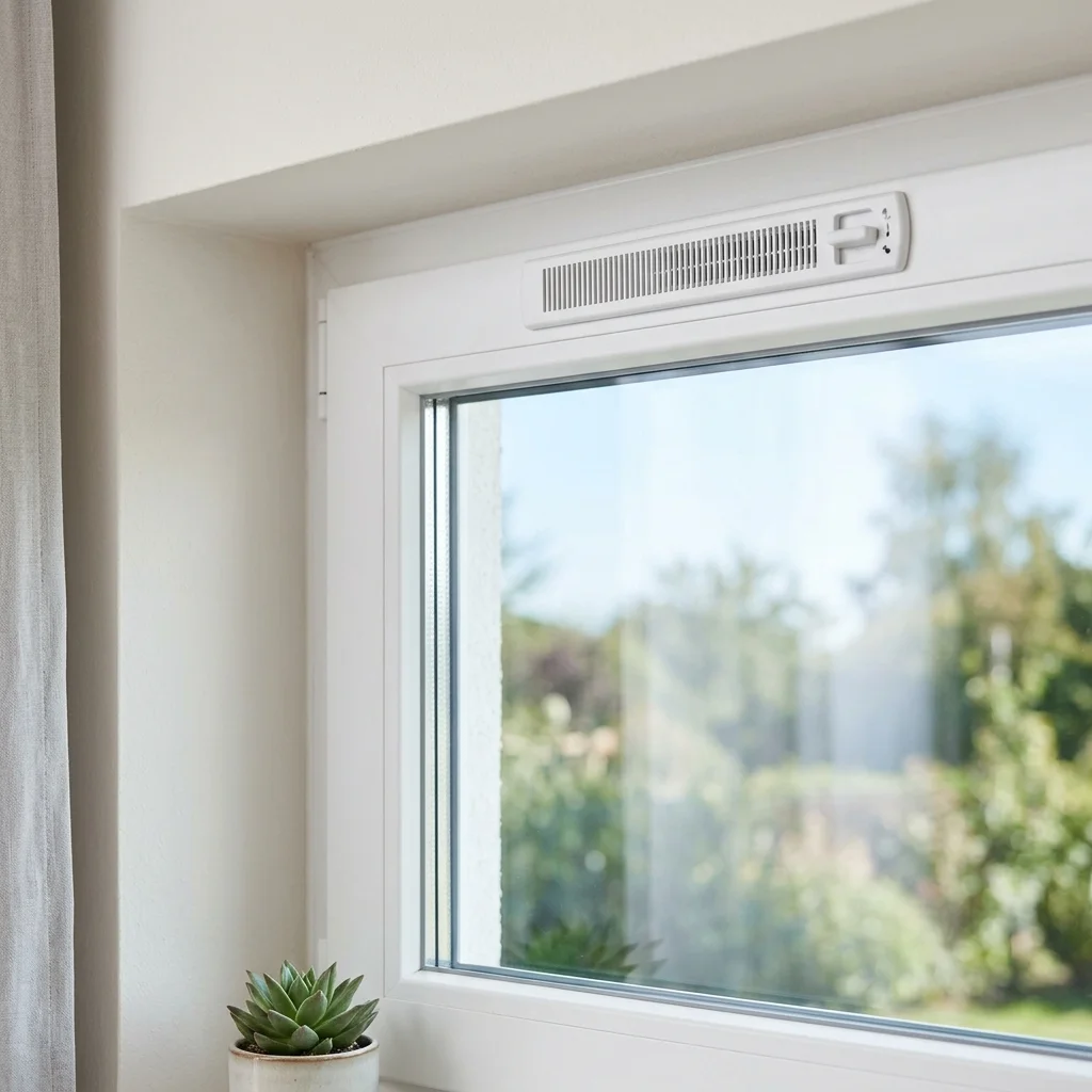 Fensterfalzlüfter & Fensterlüfter mit Wärmerückgewinnung nachrüsten