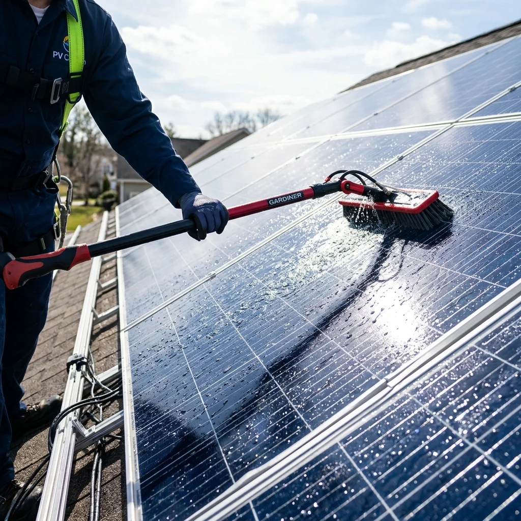 PV-Anlage reinigen und warten: Kosten, Nutzen und Intervalle